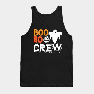 Boo Boo Crew Nurse Shirts Halloween Nurse Shirts for Women Tank Top